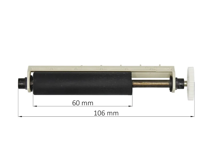 Резиновый вал Axiohm A794 (короткий) — оригинальный ЗИП завода ПрактикМ